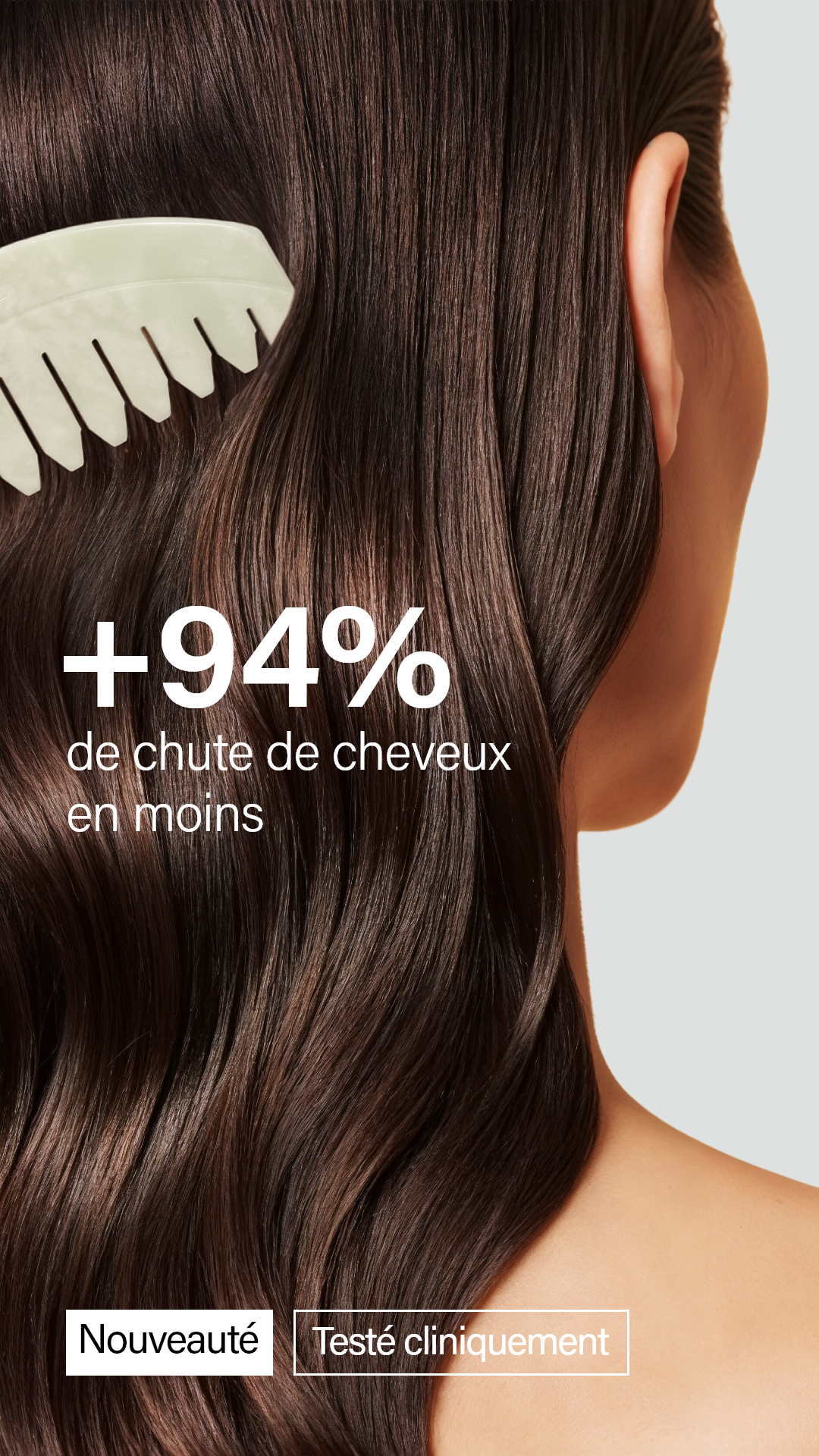 Coffret et produits de soins capillaires pour des cheveux forts